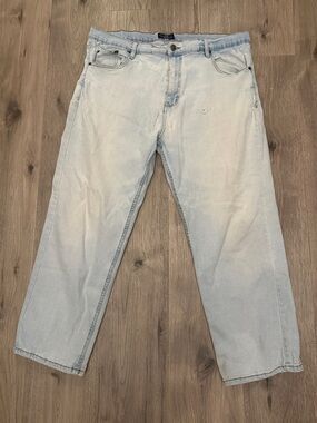 Architect Light Blue Relaxed Fit Men's Jeans